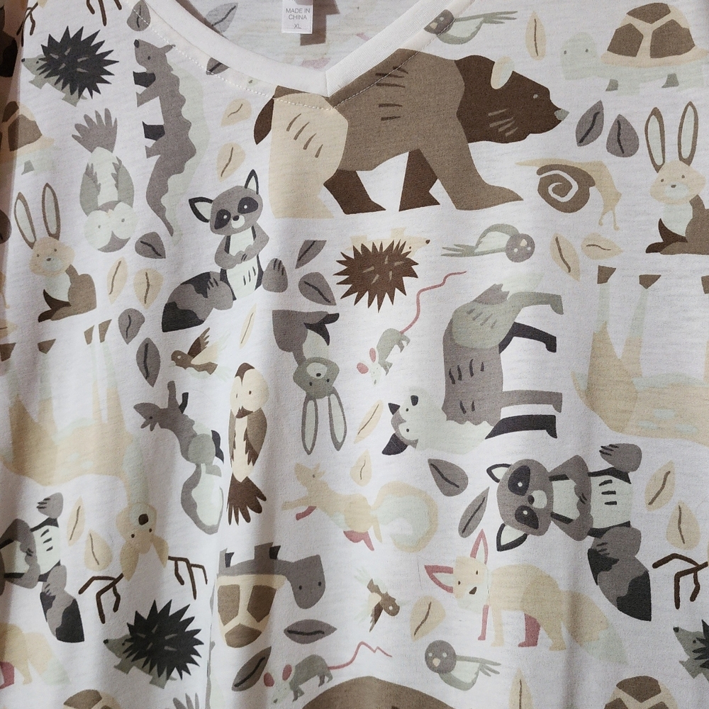 Christy T animals raccoon hedgehog bear